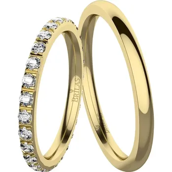 Prsten Aliza Gold - snubní prsteny ze žlutého zlata