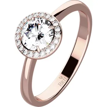 Prsten Eliška Red Briliant - zlatý zásnubák s brilianty