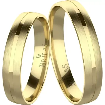 Prsten Flora Gold - snubní prsteny ze žlutého zlata