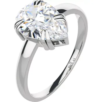 Prsten Priska S White Topaz - prsten ze stříbra s bílým topazem