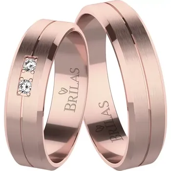 Prsten Felis Red - snubní prsteny z červeného zlata