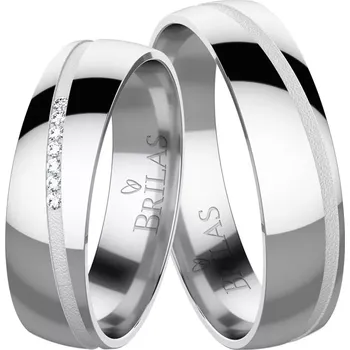 Prsten Mariangela White - snubní prsteny z bílého zlata