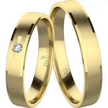 Prsten Sarina Gold - snubní prsteny ze žlutého zlata