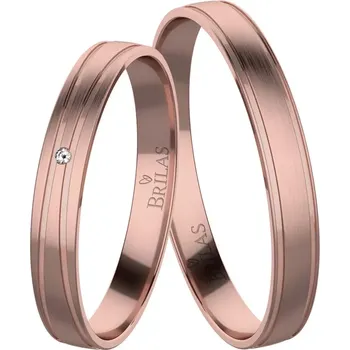 Prsten Otokar Red - snubní prsteny z červeného zlata