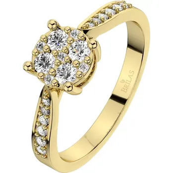 Prsten Zlata Princess Gold - zásnubní prsten ze žlutého zlata