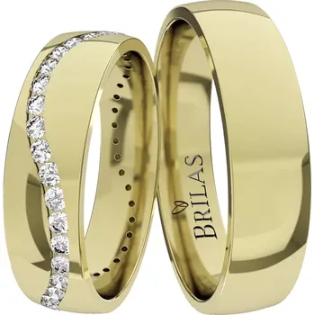 Prsten Elena Gold - snubní prsteny ze žlutého zlata