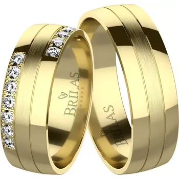 Prsten Trojan Gold - snubní prsteny ze žlutého zlata