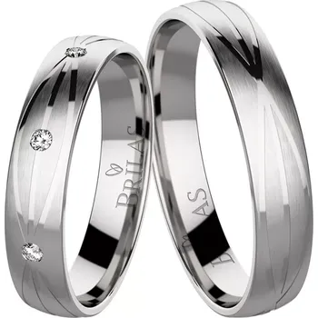 Prsten Brenda Steel - ocelové snubní prsteny