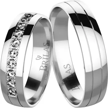 Prsten Miranda White - snubní prsteny z bílého zlata