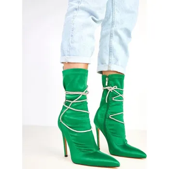 Dámské kozačky Boty na podpatku model 217944 Solea 41