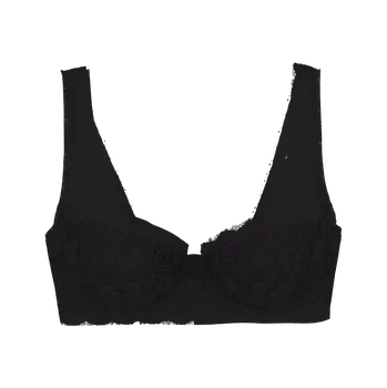 Podprsenka Dámská podprsenka Amourette WHP - BLACK - černá 0004 - TRIUMPH BLACK 75B