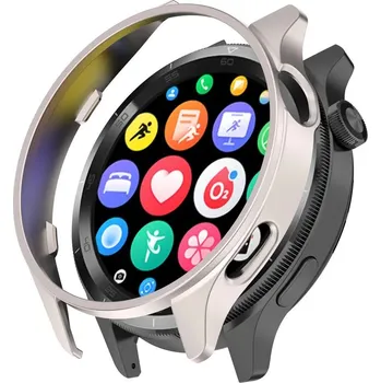 Příslušenství k chytrým hodinkám Ochranný Kryt Pro Xiaomi Watch S4 – Ultratenký Plastový Obal Proti Poškrábání, stříbrná