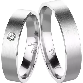 Prsten Lucida White Diamond - snubní prsteny z bílého zlata