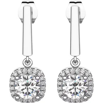 Náušnice Meropa - stříbrné náušnice se zirkony