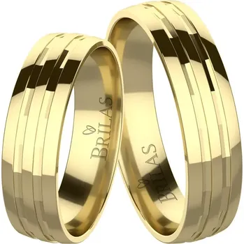 Prsten Olympic Gold - snubní prsteny ze žlutého zlata