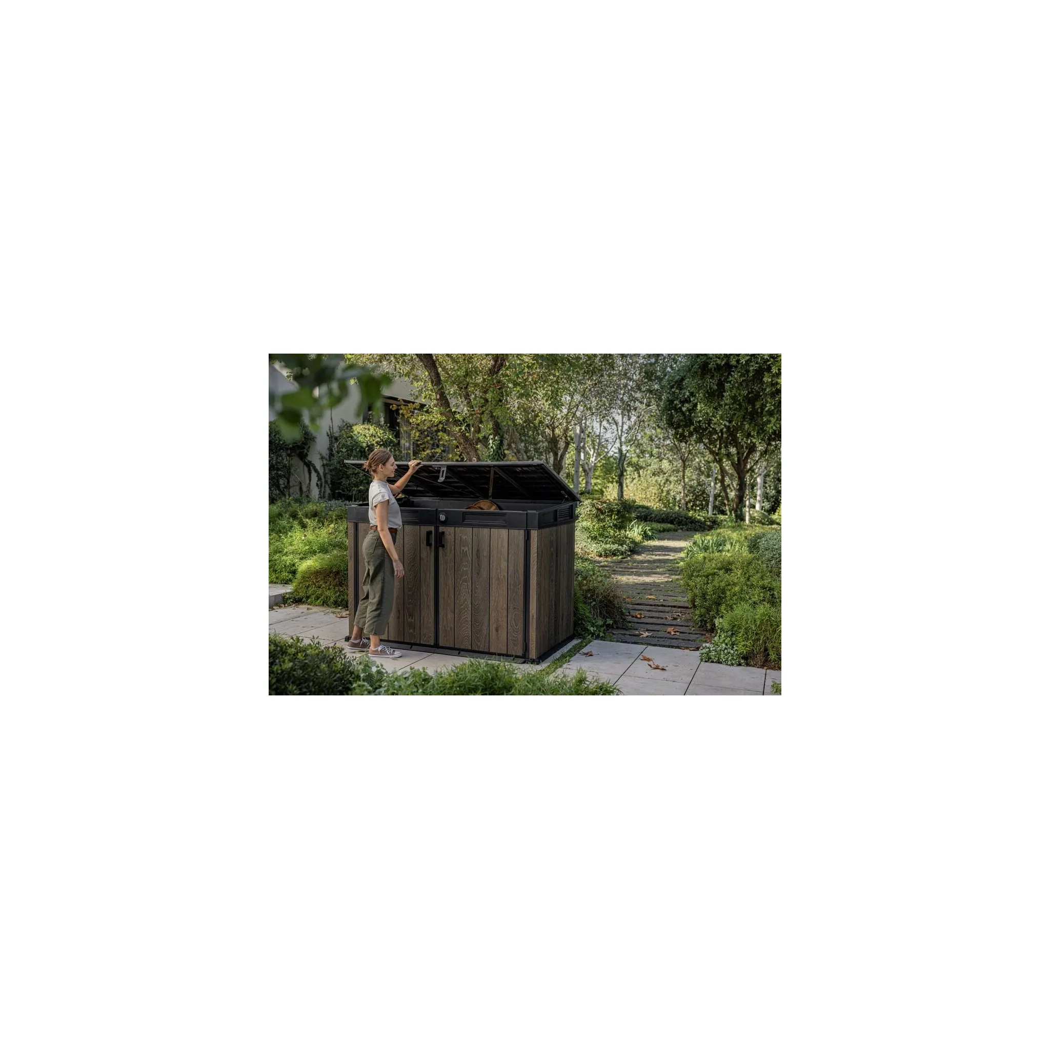 Fotografie 4 - Zahradní úložný box Keter Signature 2020 l Walnut