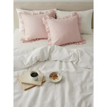 Povlak na dekorativní polštářek Sinsay - Povlaky na polštáře 2 balení - pastelová růžová - 143GU-03X - 143GU-03X-ONE