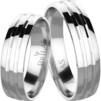 Prsten Olympic White - snubní prsteny z bílého zlata