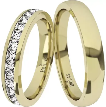 Prsten Alina Gold - snubní prsteny ze žlutého zlata