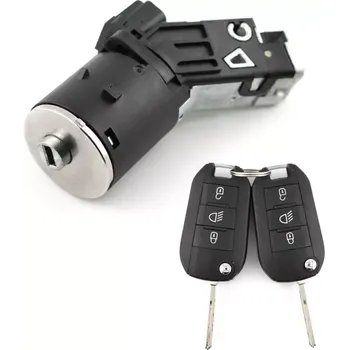 Autozámek Zámek řízení Citroen Peugeot 9673257480 se spínací skříňkou