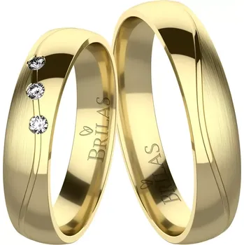 Prsten Rosie Gold - snubní prsteny ze žlutého zlata