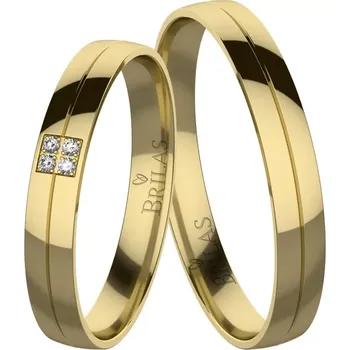 Prsten Hana Gold - snubní prsteny ze žlutého zlata