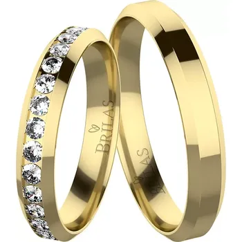 Prsten Doris Gold - snubní prsteny ze žlutého zlata