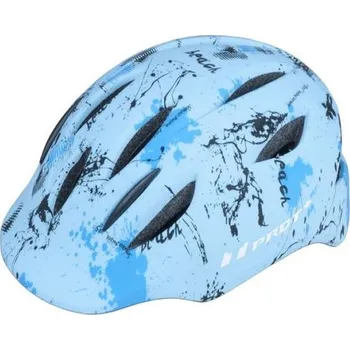 Cyklistická přilba Cyklo helma PRO-T Plus Avila In mold dětská světle modrá matná, S 48-52