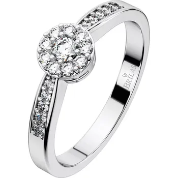 Prsten Růženka Princess W Briliant - prsten z bílého zlata
