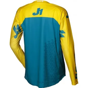 Moto dres Dres JUST1 J-FORCE TERRA modro/žlutý 2H74164323