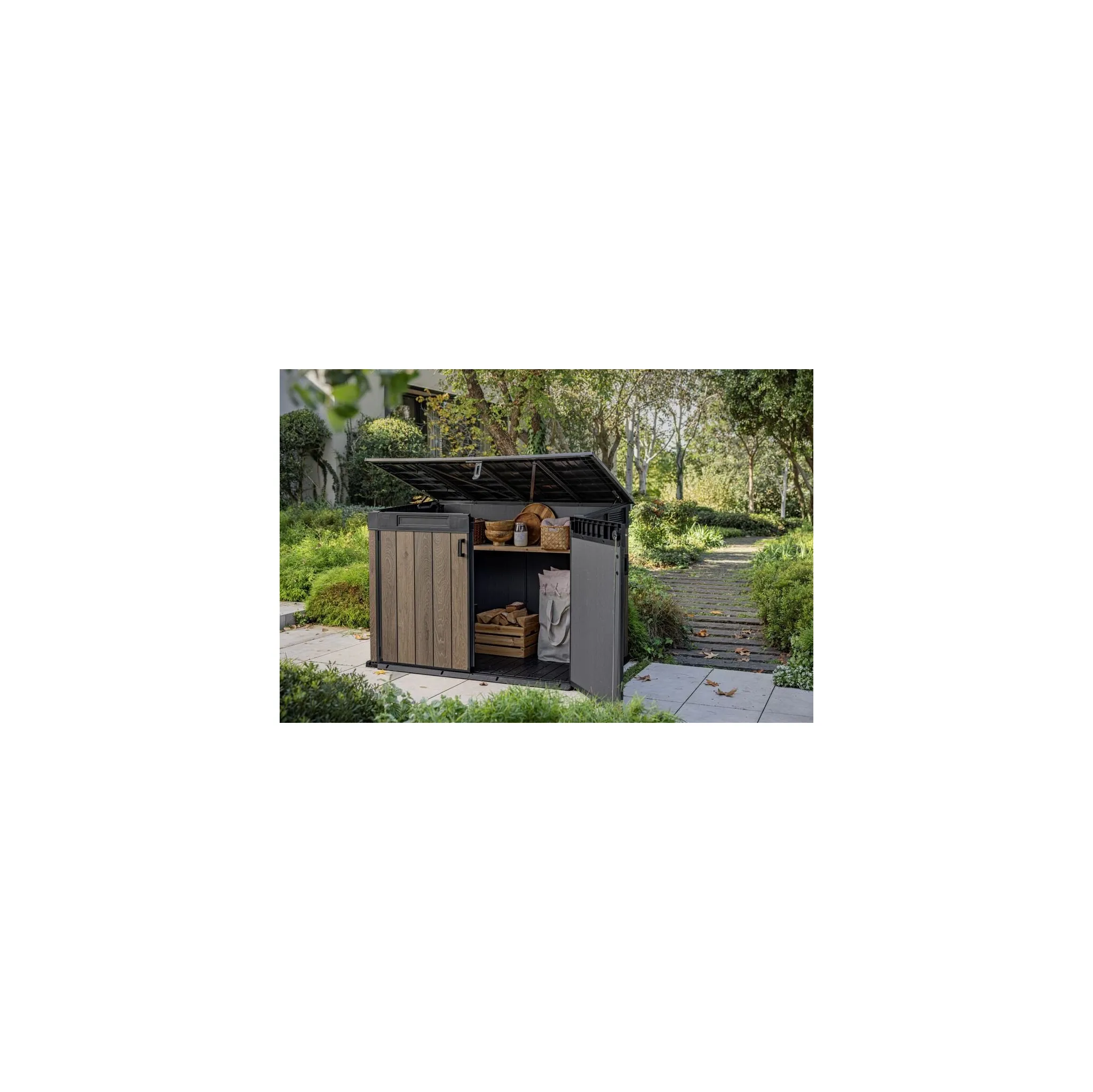 Fotografie 3 - Zahradní úložný box Keter Signature 2020 l Walnut