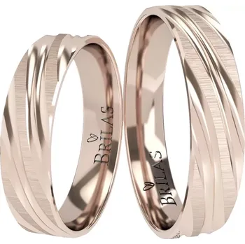 Prsten Olga Red - snubní prsteny z červeného zlata