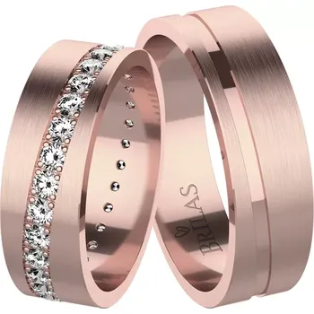 Prsten Anita Red - snubní prsteny z červeného zlata