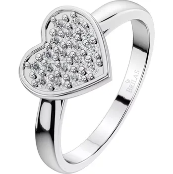 Prsten Rozmarýnka Princess White - zásnubní prsten z bílého zlata