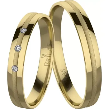 Prsten Lydie Gold - snubní prsteny ze žlutého zlata
