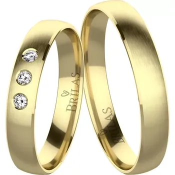 Prsten Vico Gold - snubní prsteny ze žlutého zlata