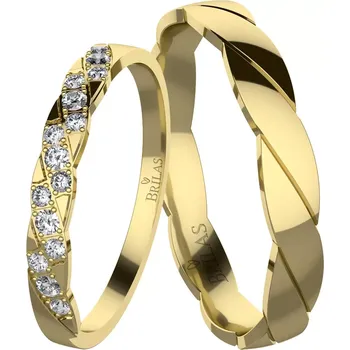Prsten Missy Gold - snubní prsteny ze žlutého zlata