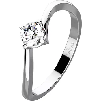 Prsten Pamela White - zásnubní prsten z bílého zlata