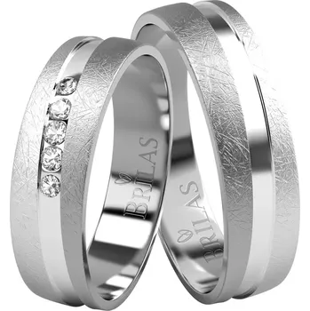 Prsten Bettino White - snubní prsteny z bílého zlata