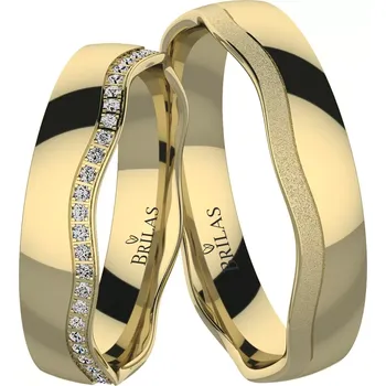 Šperk Dalma Gold - snubní prsteny ze žlutého zlata