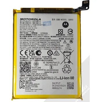 Baterie pro mobilní telefon Motorola QB50 originální baterie pro Motorola Moto G84