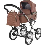 Kombinovaný kočárek houpací Jasmine Camino Classic 01 Choco 2026 + rukávník zdarma