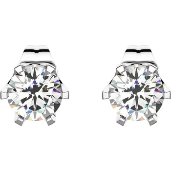 Náušnice Casie - stříbrné náušnice se zirkony