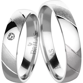 Prsten Mauro White - snubní prsteny z bílého zlata