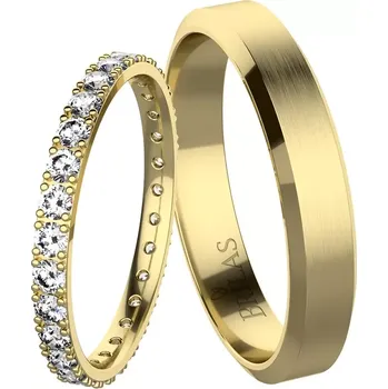 Prsten Apolon Gold - nádherné snubní prsteny ze žlutého zlata