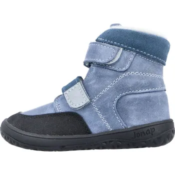 Dámská zdravotní obuv Jonap Barefoot FALCO ZIMA VLNA modrá SLIM Velikost EU: 30, vnitřní délka: 197, vnitřní šířka: 76