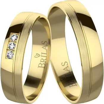 Prsten Nunziatina Gold - snubní prsteny ze žlutého zlata