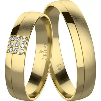 Prsten Etana Gold - snubní prsteny ze žlutého zlata