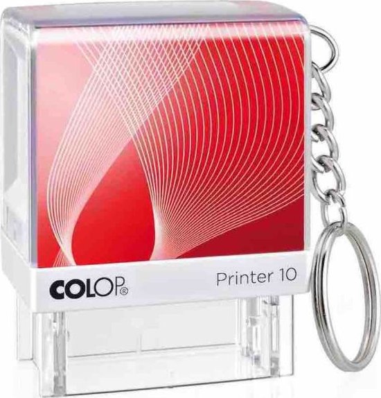 Razítko COLOP Printer 10 s přívěskem - vč. štočku