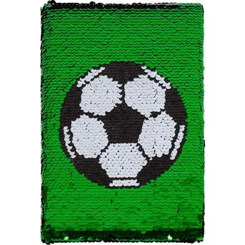 Zápisník FANDY Zápisník A5 Sparkle 01 míč